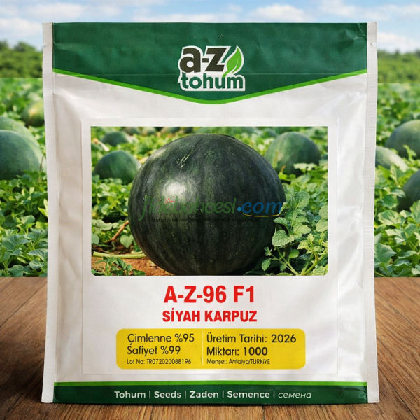 A-Z-96 F1 Siyah Karpuz Tohum